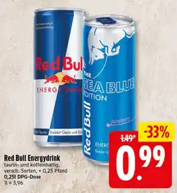 Elli Markt Red Bull Energydrink Angebot