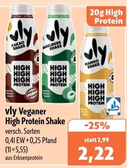Aktiv Irma vly Veganer High Protein Shake Angebot