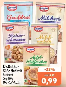 Aktiv Irma Dr.Oetker Süße Mahlzeit Angebot