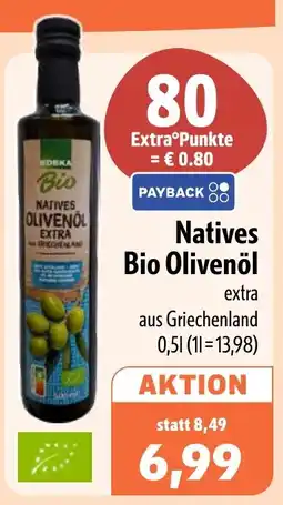 Aktiv Irma EDeka Bio Natives Olivenöl extra Angebot