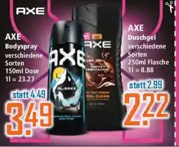 Klaas und Kock AXE Body Spray Angebot
