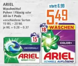Klaas und Kock ARIEL Waschmittel Angebot