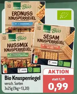 Aktiv Irma EDEKA Bio Knusperriegel Angebot