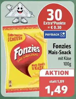 Aktiv Irma Fonzies Mais-Snack mit Käse Angebot