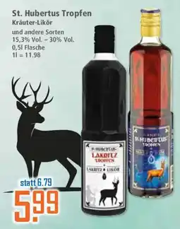 Klaas und Kock St. Hubertus Tropfen Kräuter-Likör Angebot
