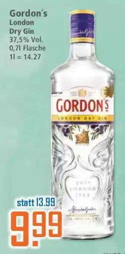 Klaas und Kock Gordon's London Dry Gin Angebot