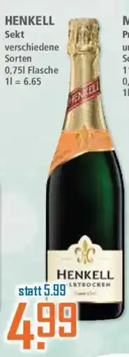 Klaas und Kock HENKELL Sekt Angebot