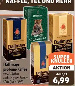 Aktiv Irma Dallmayr prodomo Kaffee Angebot