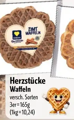 Aktiv Irma Herzstücke Waffeln Angebot
