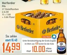Klaas und Kock Herforder Pils Angebot
