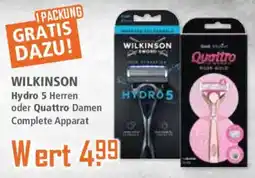 Klaas und Kock WILKINSON Hydro 5 Herren oder Quattro Damen Complete Apparat Angebot