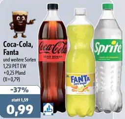 Aktiv Irma Coca-Cola, Fanta und weitere Sorten Angebot