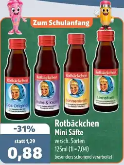 Aktiv Irma Rotbäckchen Mini Säfte Angebot