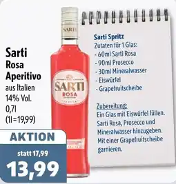Aktiv Irma Sarti Rosa Aperitivo Angebot