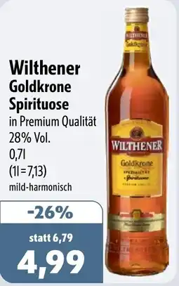 Aktiv Irma Wilthener Goldkrone Spirituose Angebot