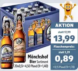 Aktiv Irma Mönchshof Bier Sortiment Angebot