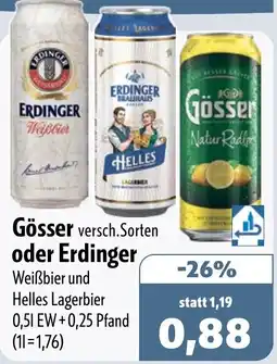 Aktiv Irma Gösser oder Erdinger Angebot