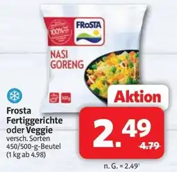 Markant Markt Frosta Fertiggerichte oder Veggie Angebot