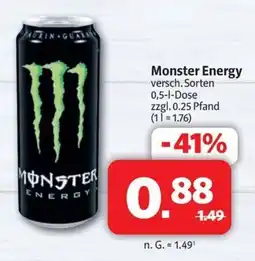 Markant Markt Monster Energy Angebot