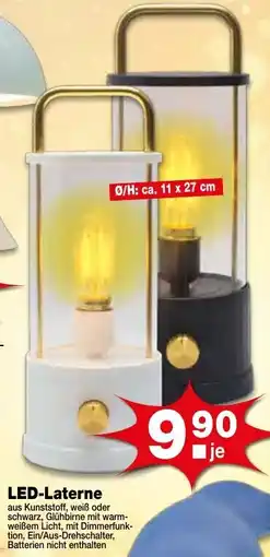 Krümet Sonderposten LED-Laterne Angebot