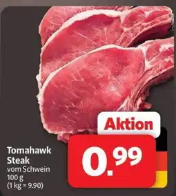 Markant Markt Tomahawk Steak vom Schwein Angebot
