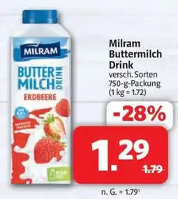 Markant Markt Milram Buttermilch Drink Angebot