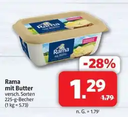 Markant Markt Rama mit Butter Angebot