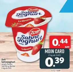 Markant Markt Zott Sahnejoghurt Angebot