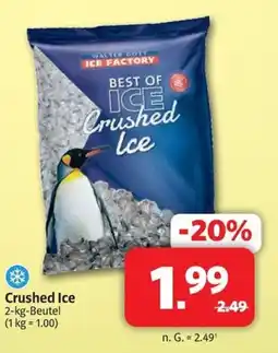 Markant Markt WALTER GOTT ICE FACTORY Crushed Ice Angebot