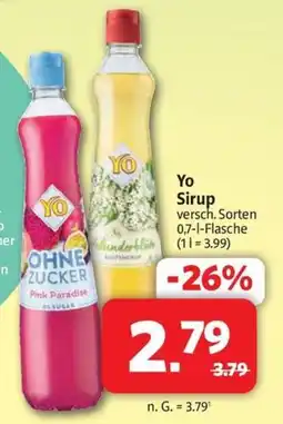 Markant Markt Yo Sirup Angebot