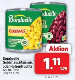 Markant Markt Bonduelle Goldmais, Maismix oder Hülsenfrüchte Angebot