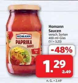 Markant Markt Homann Paprika Sauce Angebot