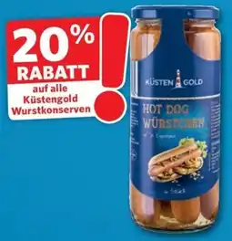 Markant Markt Küstengold Hot Dog Würstchen Angebot