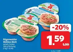 Markant Markt Rügenwalder Mühlen Mett Angebot