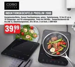 Handelshof Caso induktionskochfeld proslim 2000 Angebot