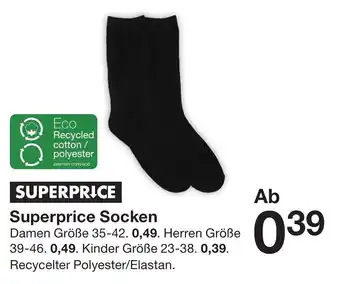 Zeeman Superprice Socken 23-38 Angebot