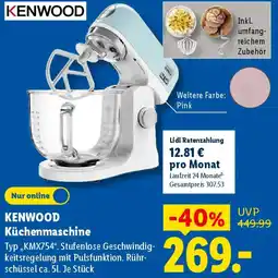 Lidl KENWOOD Küchenmaschine Angebot