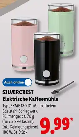 Lidl SILVERCREST Elektrische Kaffeemühle Angebot