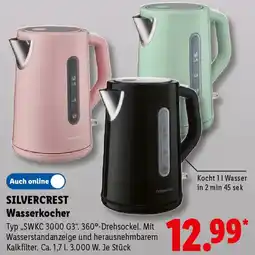Lidl SILVERCREST Wasserkocher Angebot
