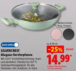 Lidl SILVERCREST Aluguss-Servierpfanne Angebot