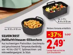 Lidl SILVERCREST Heißluftfritteusen-Silikonform Angebot