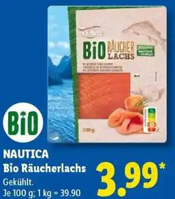 Lidl NAUTICA Bio Räucherlachs Angebot