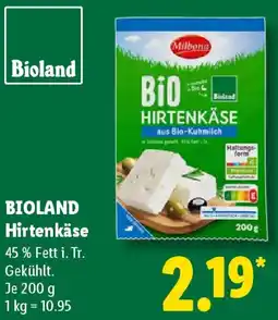 Lidl BIOLAND Hirtenkäse Angebot