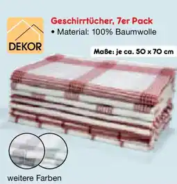 Netto Marken-Discount DEKOR Geschirrtücher, 7er Pack Angebot