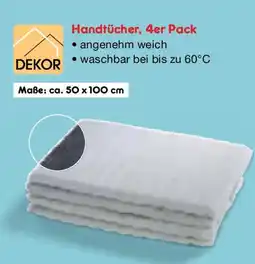 Netto Marken-Discount DEKOR Handtücher Angebot