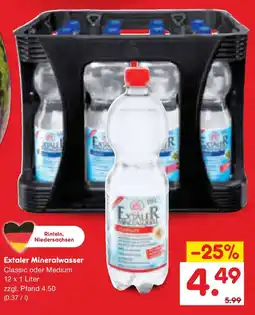 Netto Marken-Discount Extaler Mineralwasser Angebot