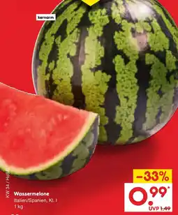 Netto Marken-Discount Wassermelone Angebot