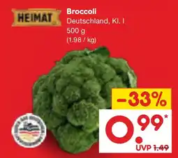 Netto Marken-Discount HEIMAT Broccoli Angebot