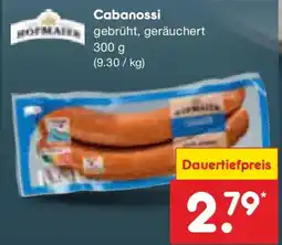 Netto Marken-Discount HOFMAIER Cabanossi Angebot