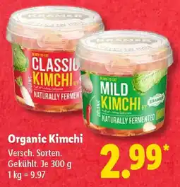 Lidl Organic Kimchi Angebot